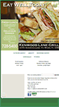 Mobile Screenshot of kenwoodlanegrille.com